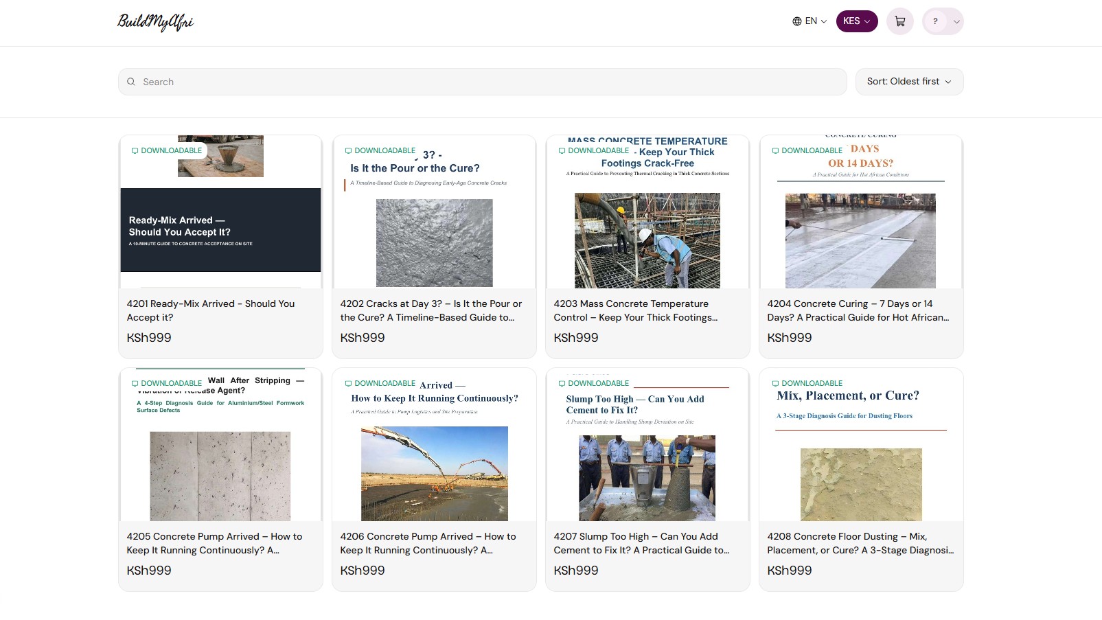 BuildMyAfri products on Selar